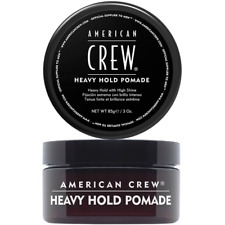 American Crew Heavy Hold Pomade Ultrastark 3x 85g Nuovo (00)