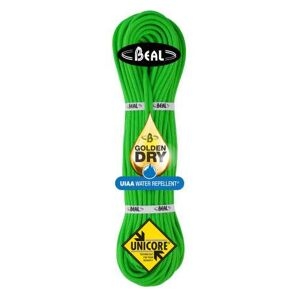 Beal - Gully 7,3 Mm 60 M Verde Corda Da Arrampicata Mezza Corda Gemella