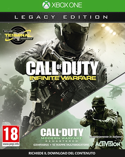 Call Of Duty Infinite Warfare Legacy Edition Xbox One Activision Blizzard