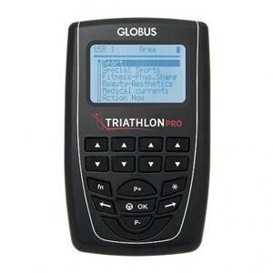 Elettrostimolatore Globus Triathlon Pro 424 Programmi Ciclismo Corsa Nuoto