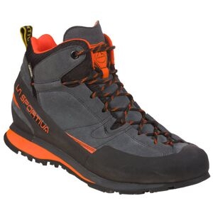 La Sportiva Boulder X Mid Gore-tex M - Scarpe Da Avvicinamento - Uomo Grey/orange 46,5
