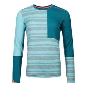 Ortovox Intimo / T-shirt 185 Rock'n'wool Long Sleeve W, Maglia A Maniche Lunghe Donna Ice Waterfall L