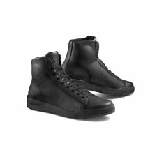 Stivaletti Sneakers Moto In Pelle Unisex Con Protezioni Stylmartin Core Wp Nero 